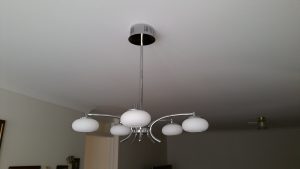 Pendant light installation