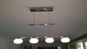 Pendant light installation